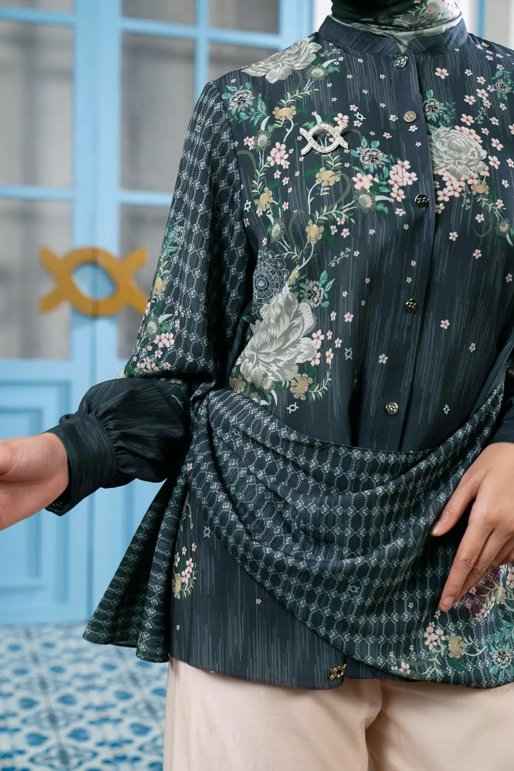 Klamby - Kelanikha Wrap Shirt Wilis