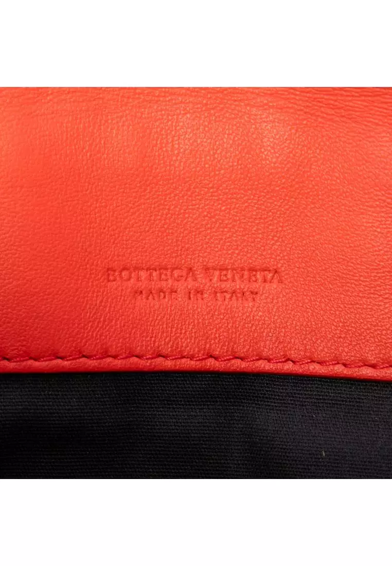 Pre-Loved Bottega Veneta Nappa Intrecciato Trimmed Nylon High Tech Crossbody