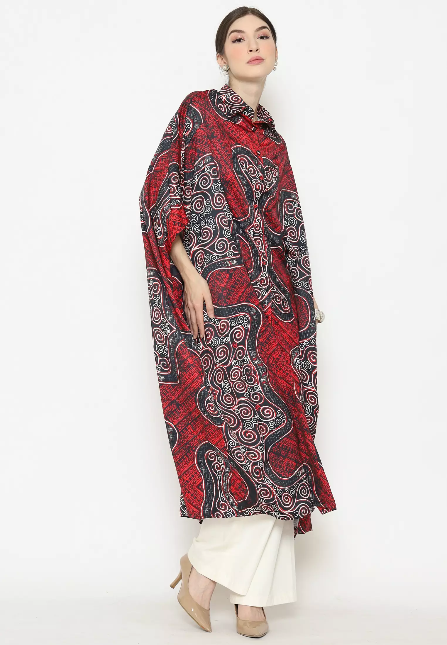 Kanzi Collared Kaftan