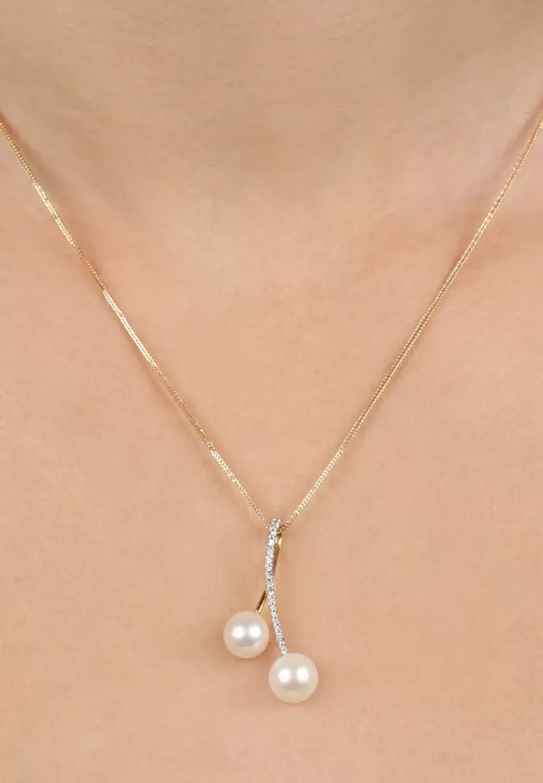  Pearl Promise Pendant 18k Gold