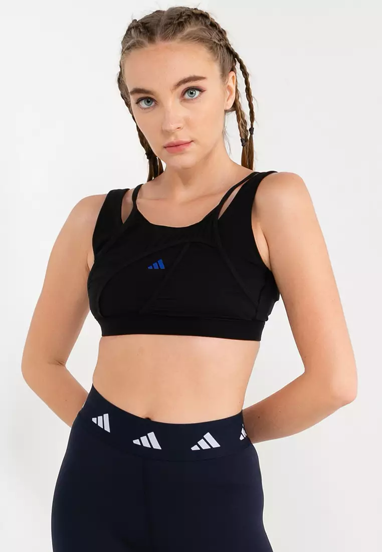 Adidas Powerimpact Medium Support Techfit Bra - Sports bra Women's, Buy  online