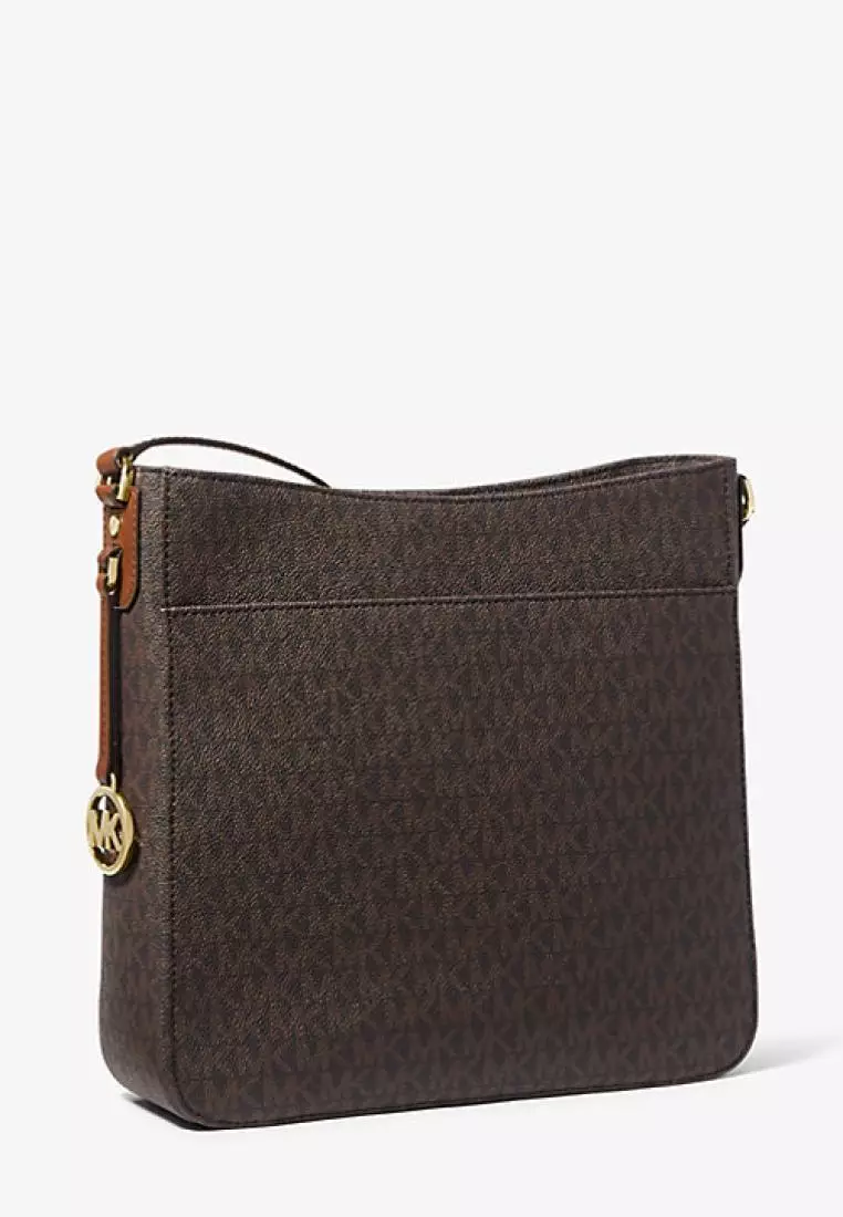 Michael michael kors jet set travel large logo messenger online