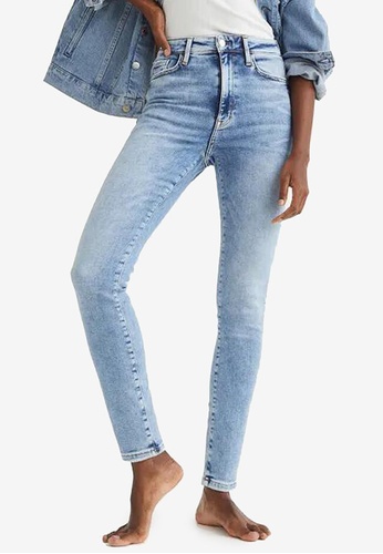 H&M blue True to You Skinny High Jeans 84323AA2609423GS_1