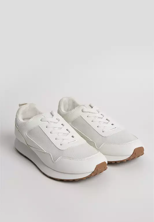 Men's Lace-Up Mesh Sneakers