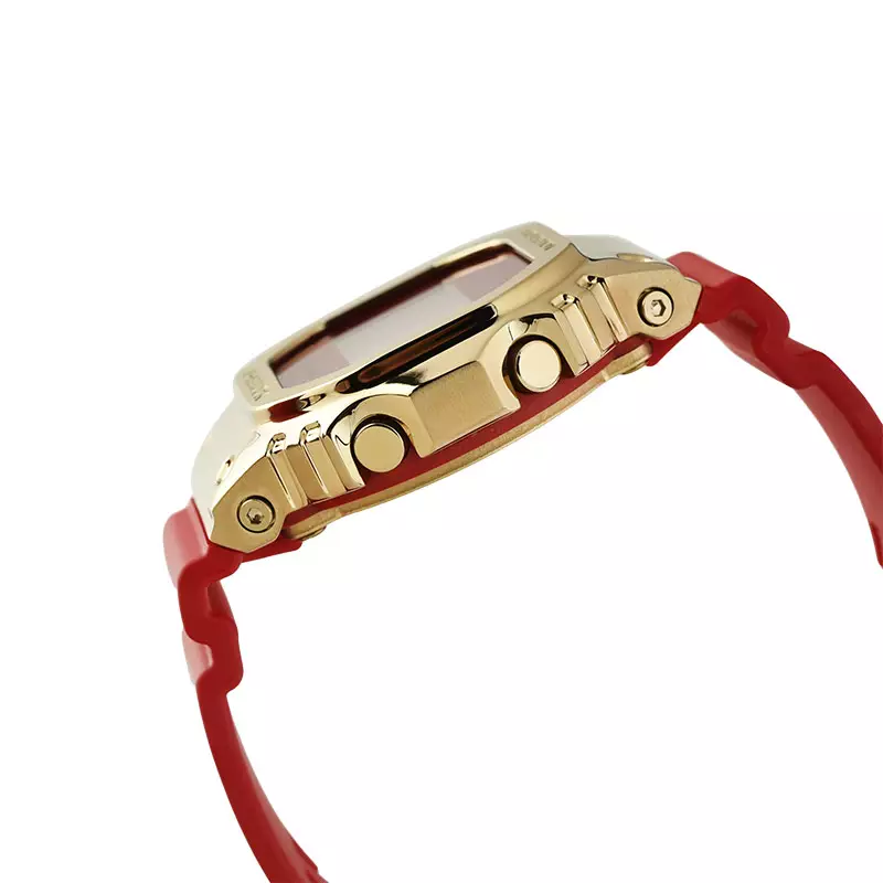 Jam Tangan Pria Casio G-Shock GM-5600CX-4DR New Year Of The Ox Zodiac Digital Dial Red Resin Band Limited Edition