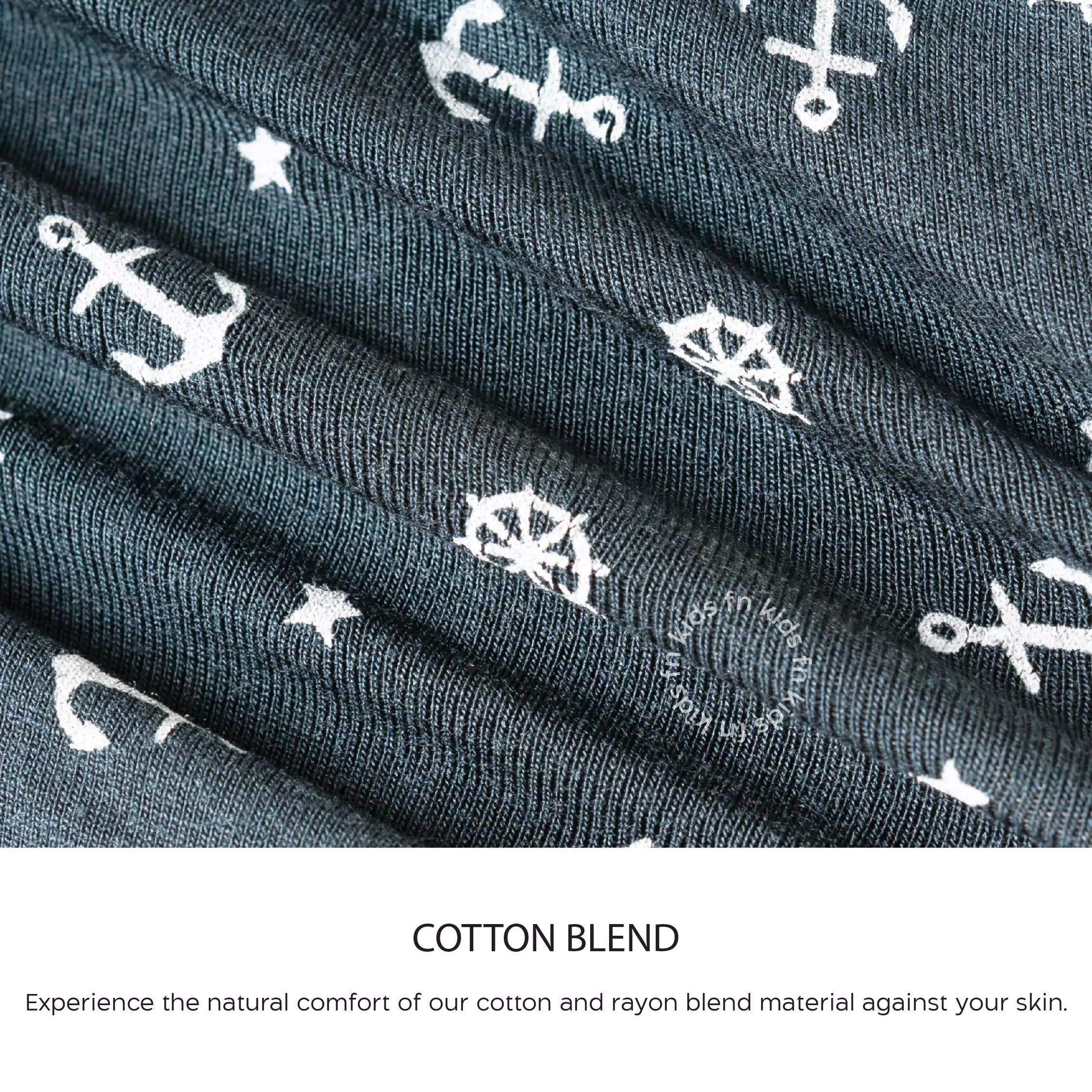 FN Tencel Printed Boxer 1 Pcs FM 3568 - Midnight