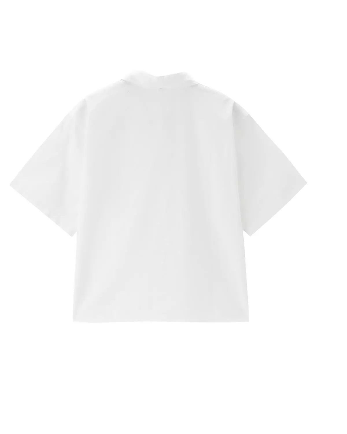 Giordano Women's (Online Exclusive) Korea  Short Sleeve Cotton Shirt 0534549602