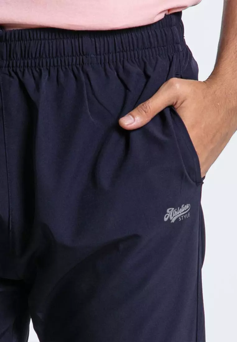 Forest Premium 4 Way Stretch Dri-Fit Jogger Pants Men Quick Dry Track Pants | Seluar Lelaki Jogger - 10762-33Navy