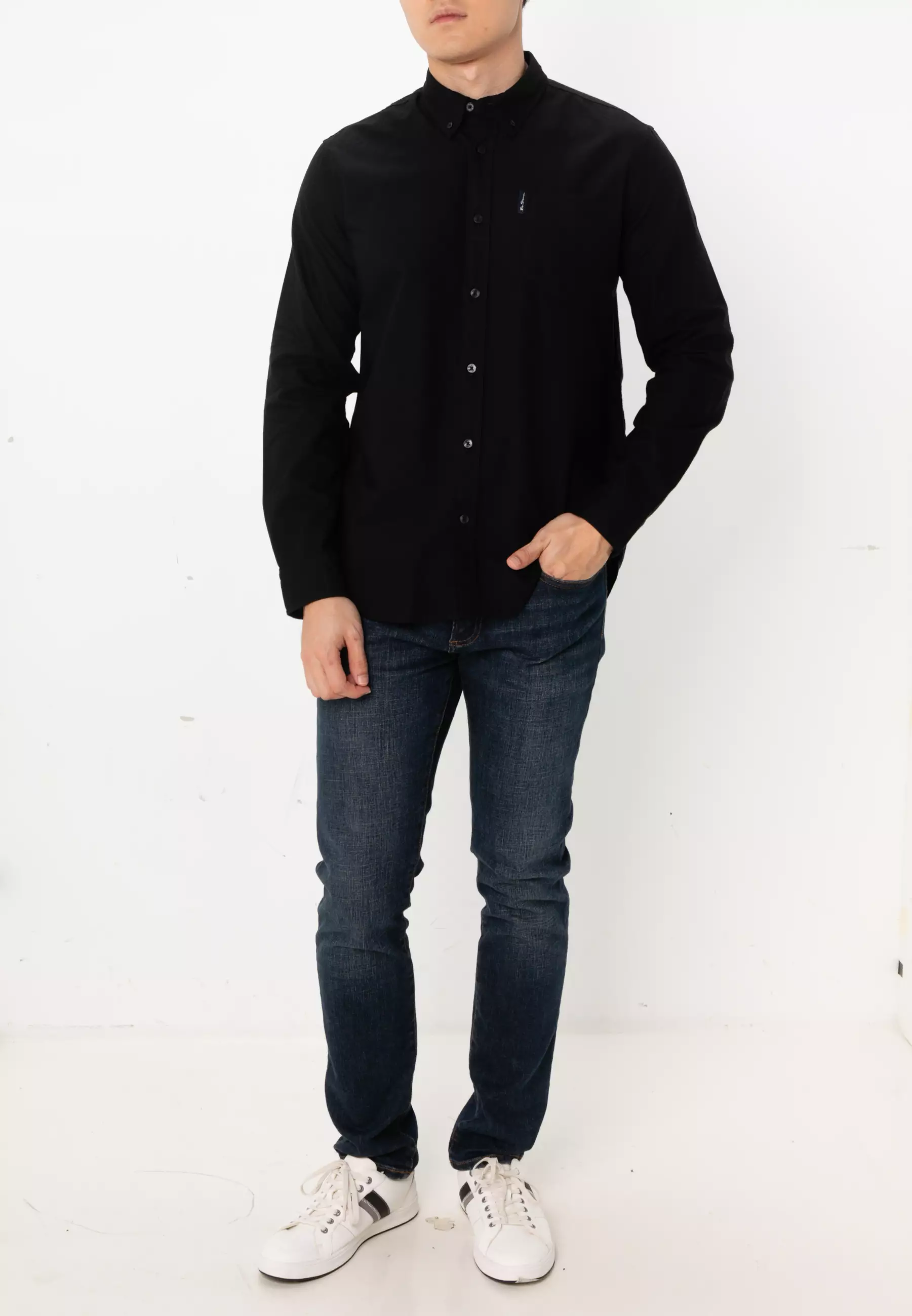 Long Sleeve Signature Oxford Shirt