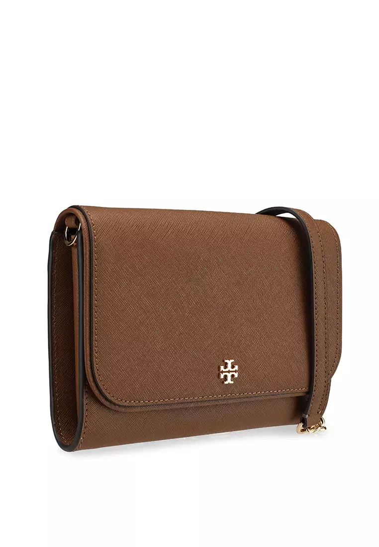 Tory burch emerson chain wallet on sale