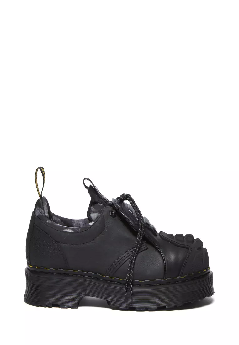 Discount on Dr. Martens  shoes - SKU: 1461 Protect Grained Leather Shoes Black Men
