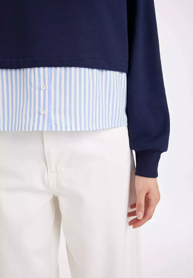 Hem Detailed Sweatshirt