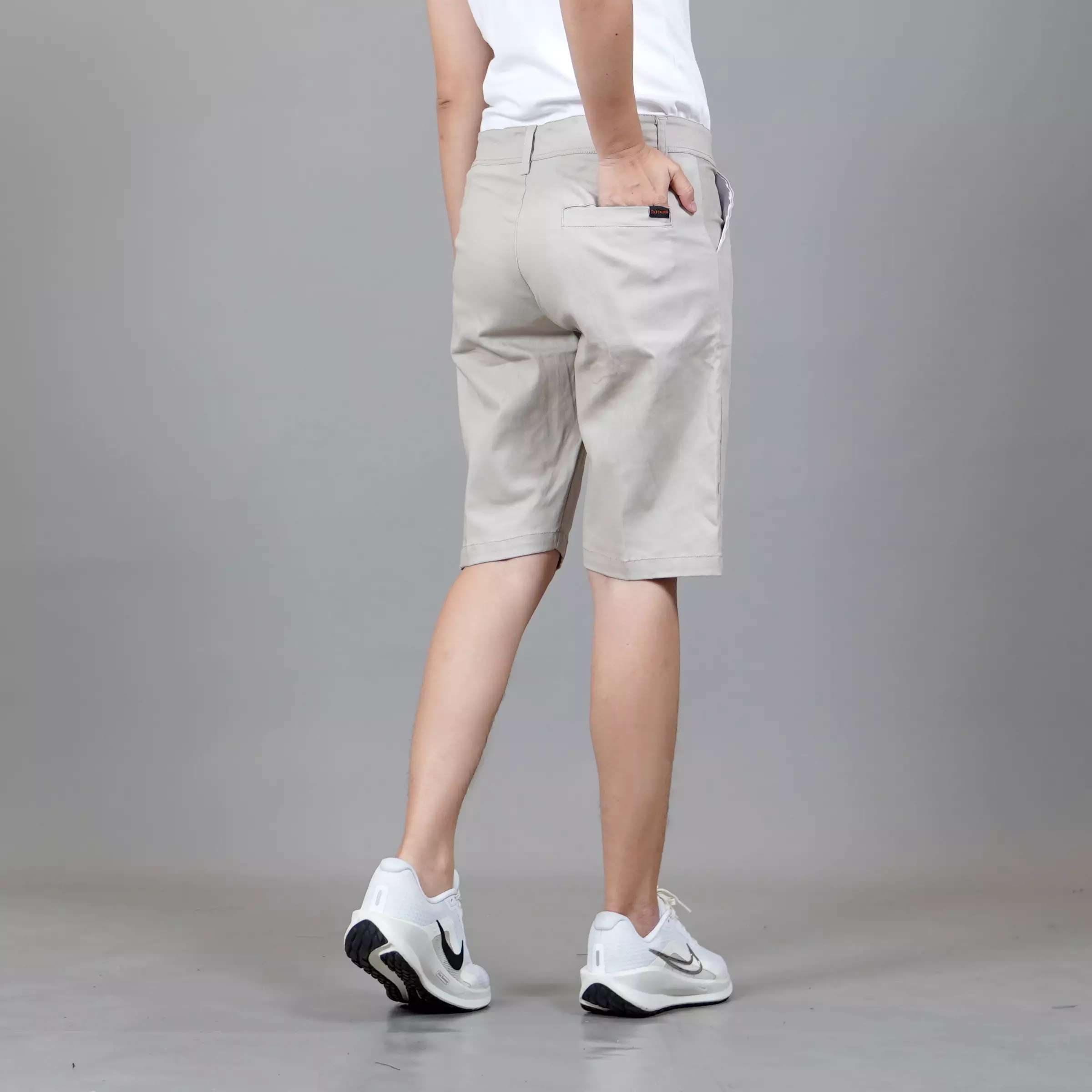 Oscar Celana Pendek Wanita Celana Chino Pendek Celana Santai - KREM