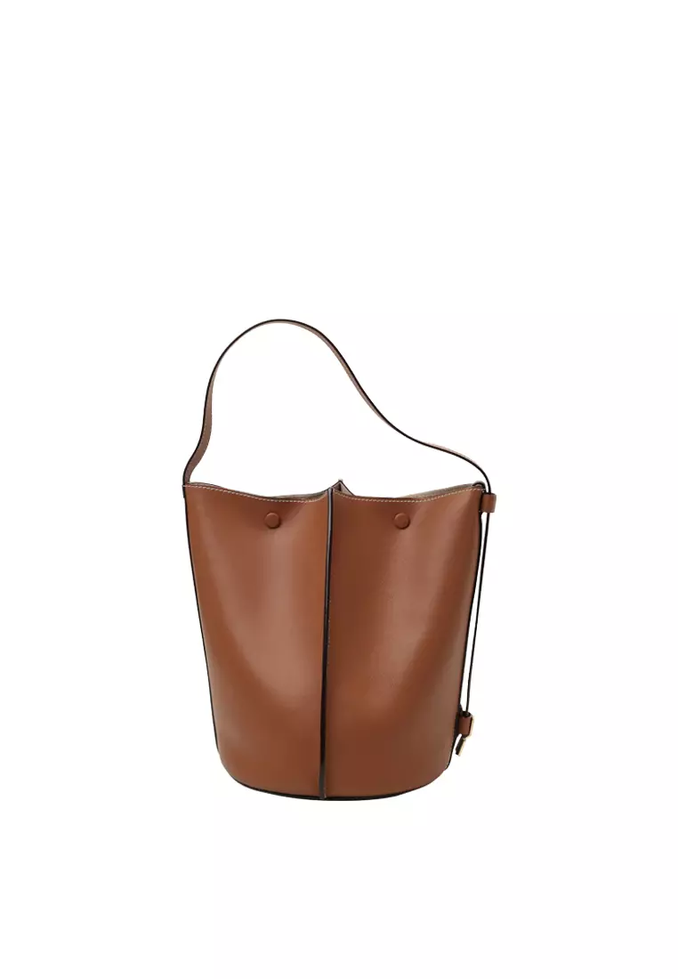 ORUKAMI Flat Hook Convertible Bucket Tote - Caramel