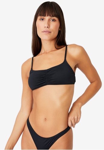 Cotton bikini top