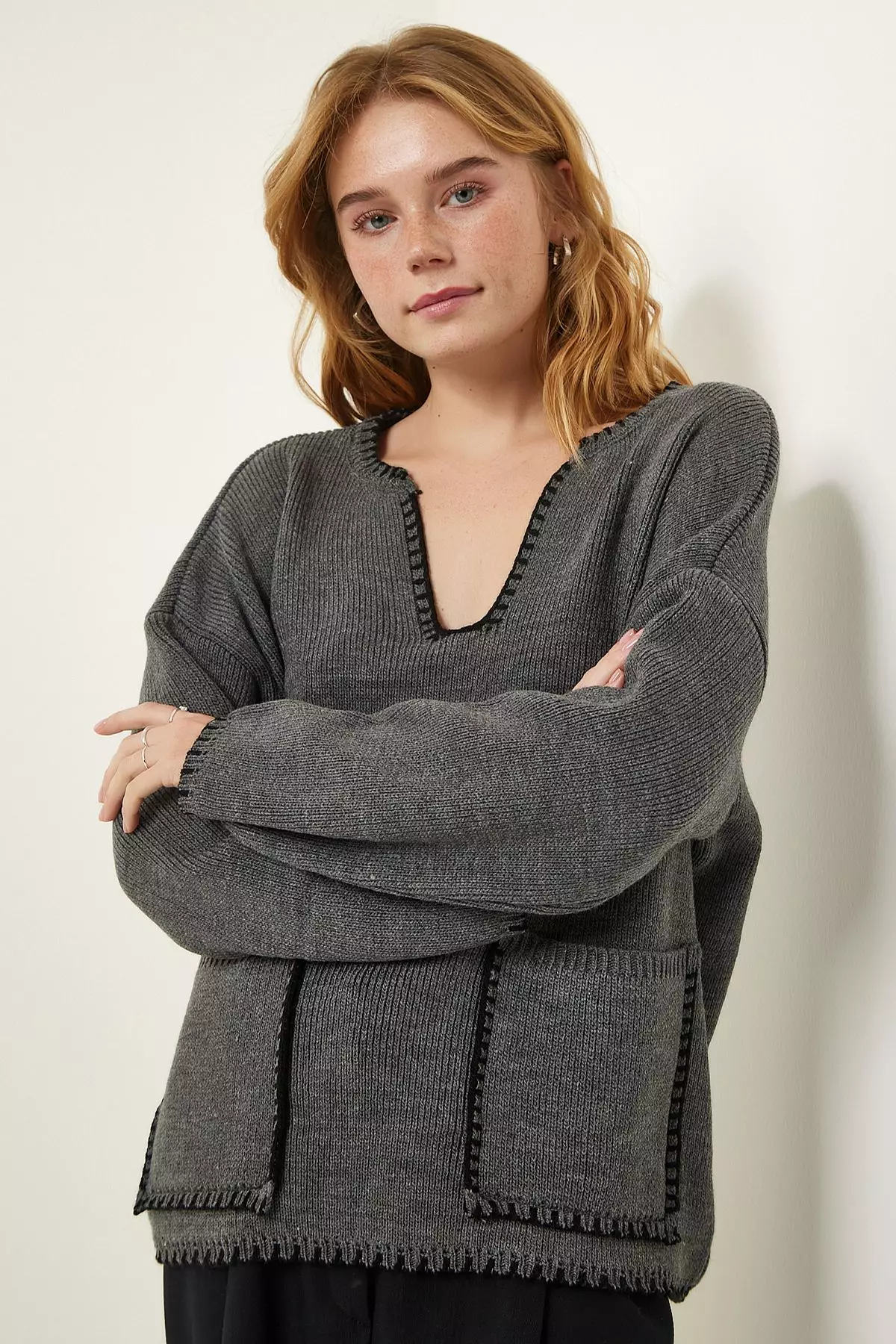 Long Sleeve Knit Sweater