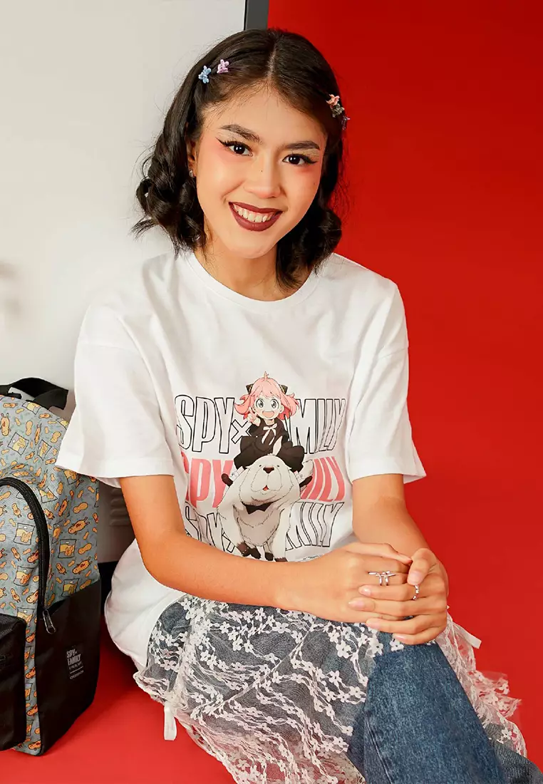 Cressida X SpyxFamily Kids Girl White T-Shirt - ZB515P