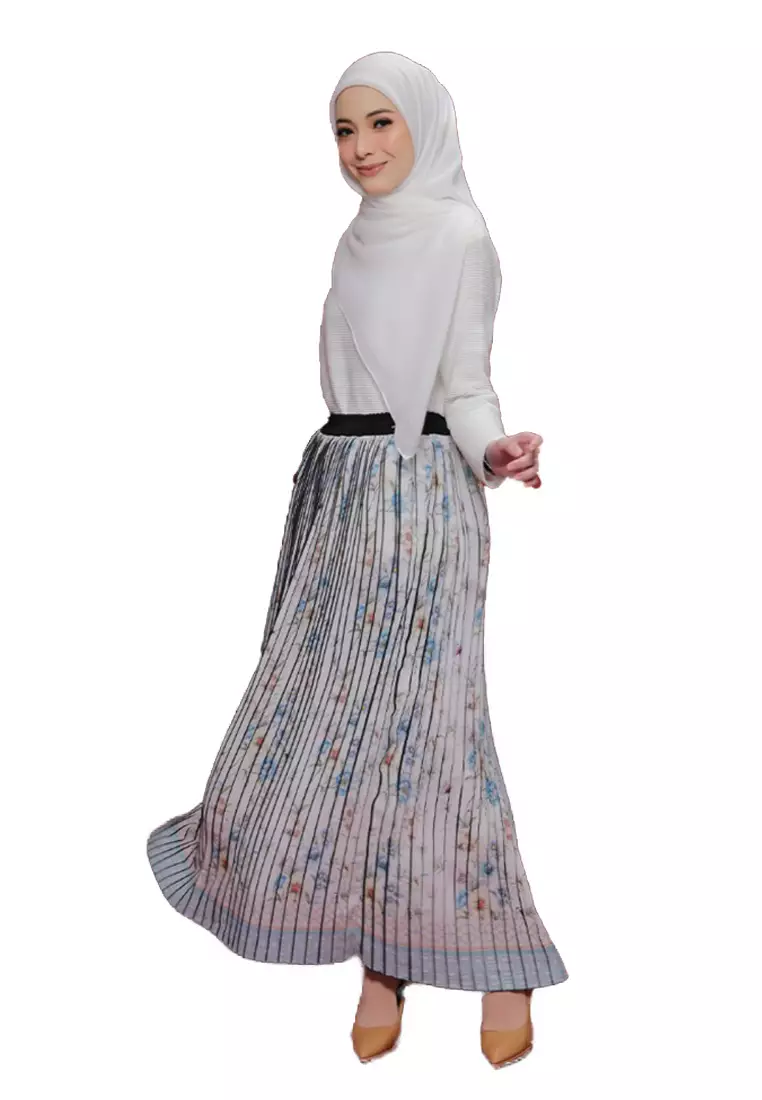 Long pleated skirt clearance malaysia