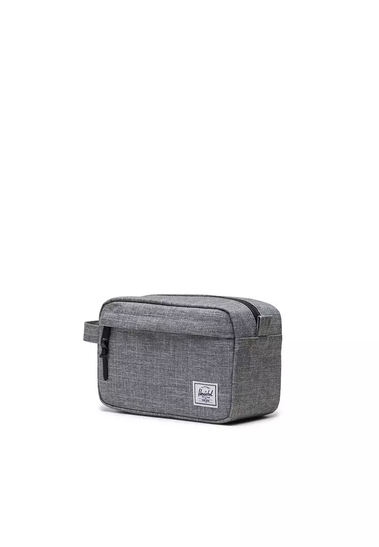 Buy Herschel Herschel Chapter Travel Kit Raven Crosshatch 2024 Online