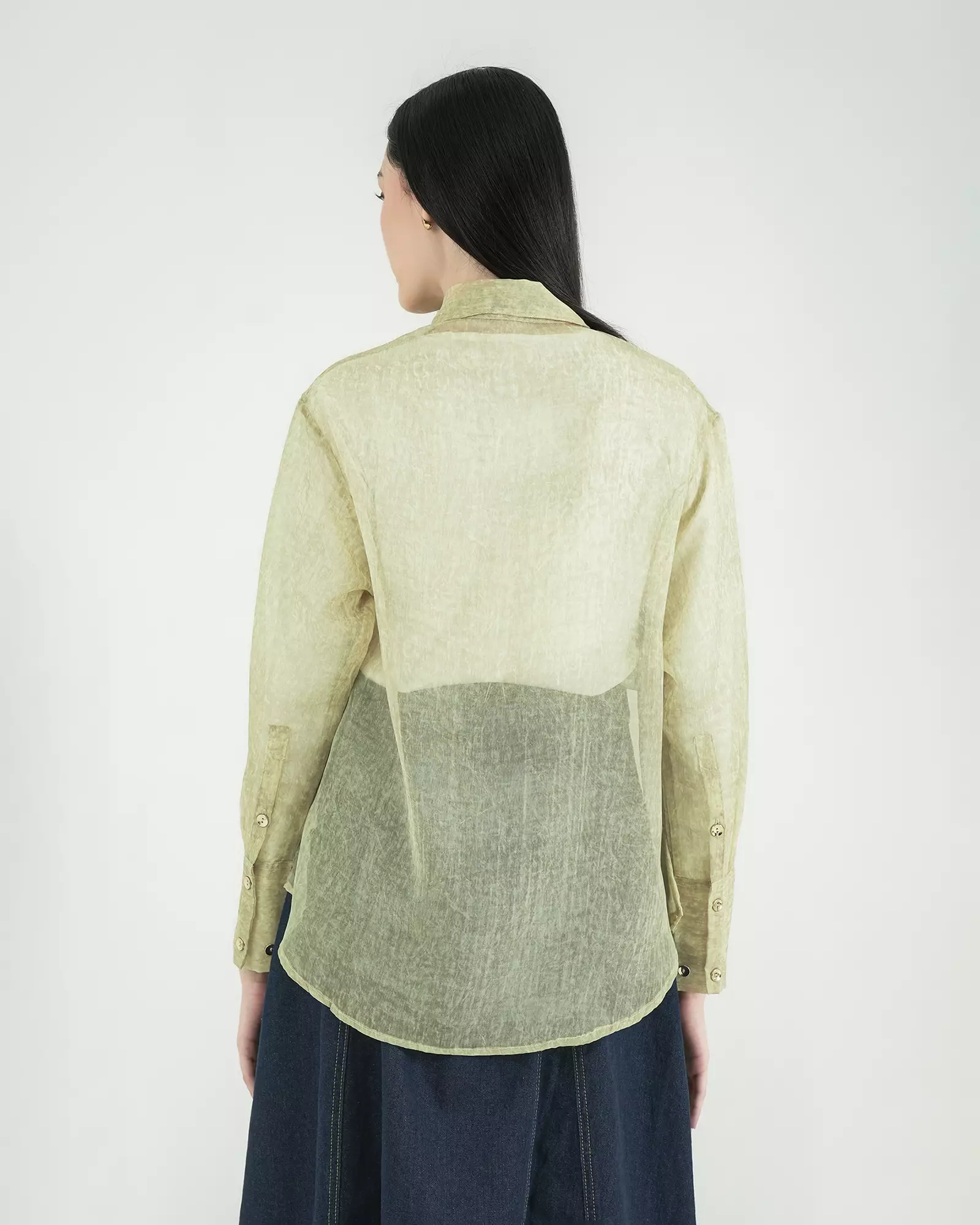 Geulis.id EVION SHIRT - Lime