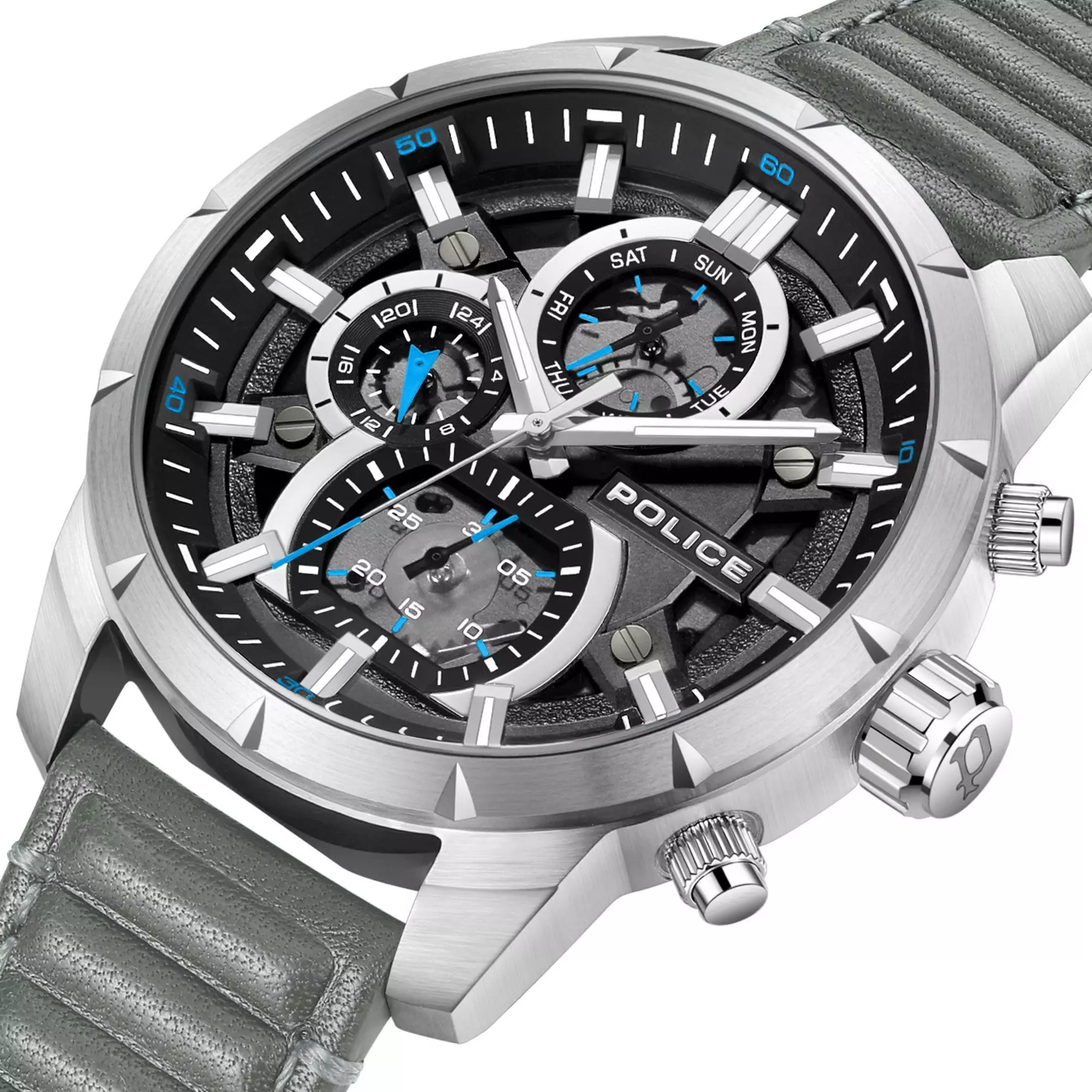 Jam Tangan Pria Police NEIST PEWJF0021802 REBEL Original