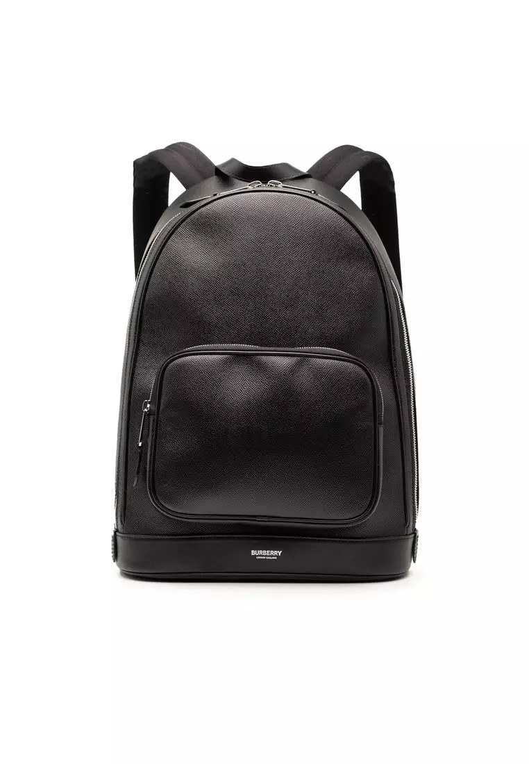 Buy BURBERRY Pre-Loved Burberry Leather Rocco Backpack 2025 Online ...
