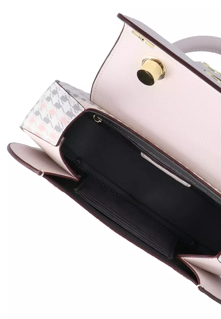 Charmaine Top Handle Bag - Light Pink