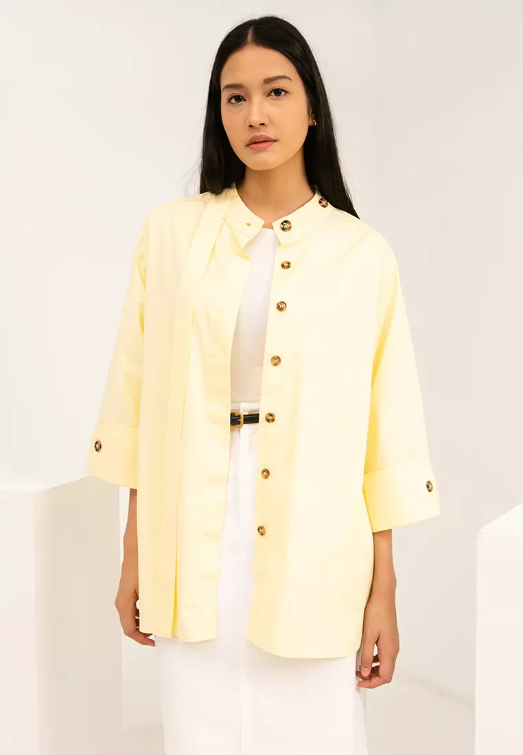 Buy ZALIA BASICS Organic Cotton Shirt Online ZALORA Malaysia