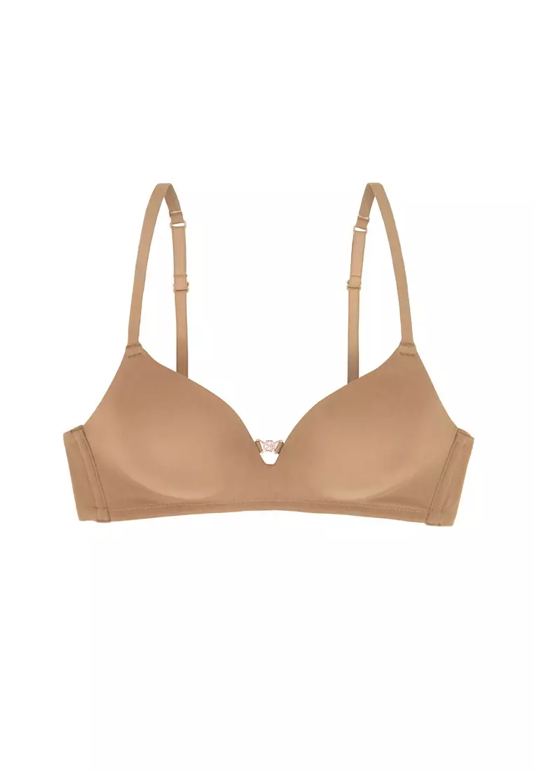 Buy DORINA Fili Wireless Light Padded T-Shirt Soft Bra in Beige