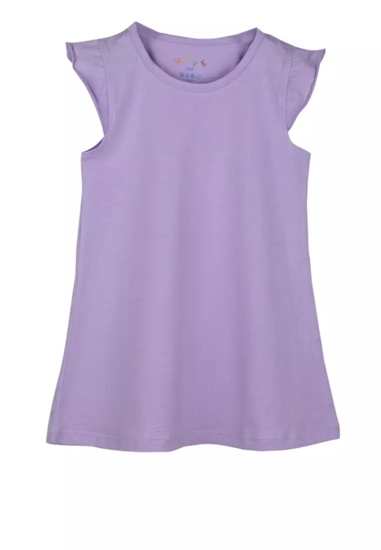 MMF Move Three-Pack Dress with Ruffle Sleeves For Girls