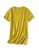 Twenty Eight Shoes yellow VANSA V-neck Mercerized Cotton Short-sleeved T-Shirt VCW-Ts1902V F74BFAAA2EF659GS_1