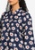 Lubna blue Printed Wide Sleeve Shirt 94D66AA3184BC1GS_2