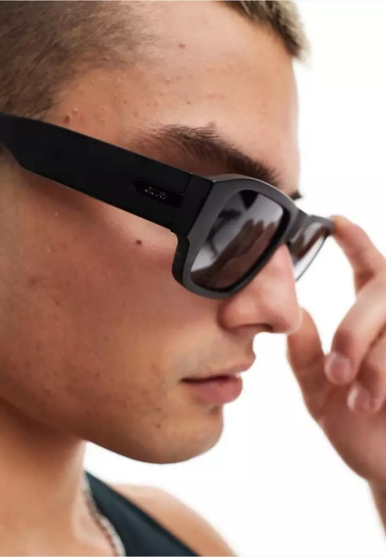 Night Cap Sunglasses - Matte Black/Black Polarized