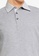G2000 grey Stripe Woven Collar Polo Shirt 0F70DAA02C7E04GS_2