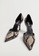 Mango brown Snakeskin Print Heeled Shoes A45B4SH174B5B8GS_4