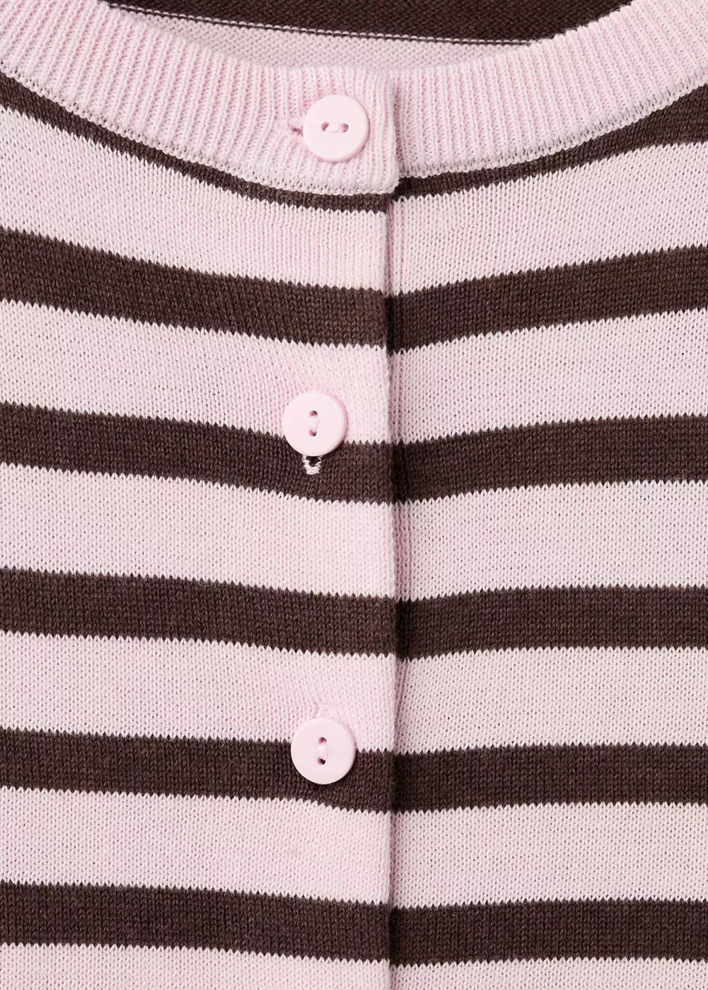 Cardigan rajut stripped