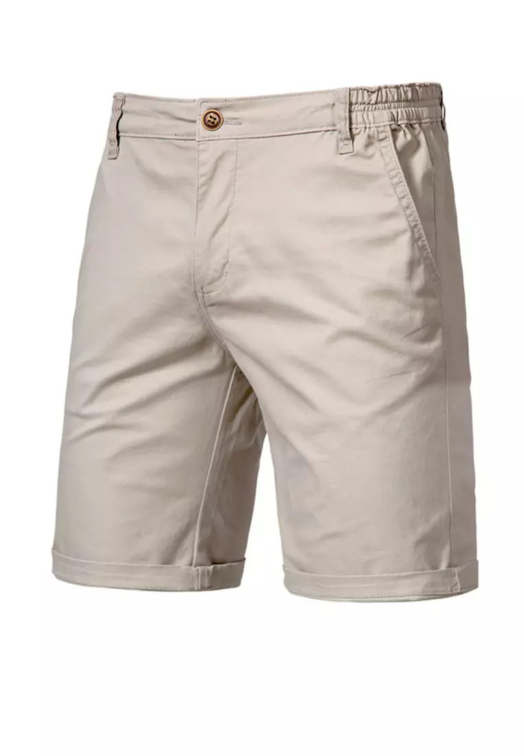 2pk Cotton Rich Stretch Chino Shorts