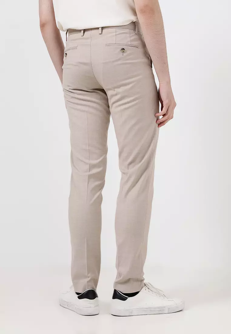 Milan Slim-Fit Suit Trousers