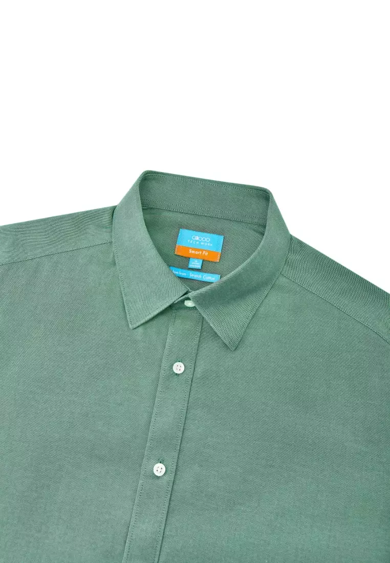 G2000 Non-Iron Cotton Stretch Smart Fit Oxford Shirt