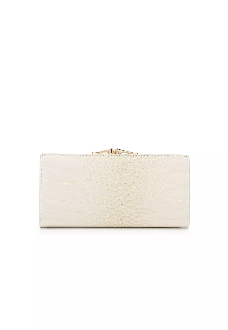 Women's Long Purse / Wallet - Beige