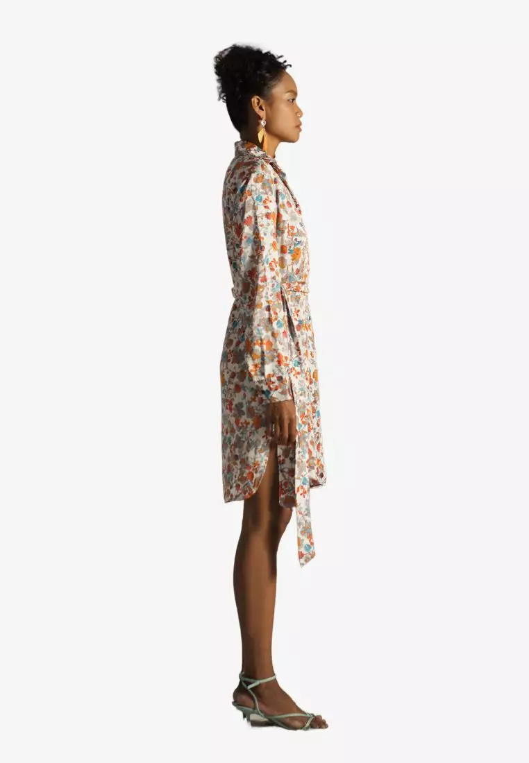 Summer Get Away Midi Linen Dress