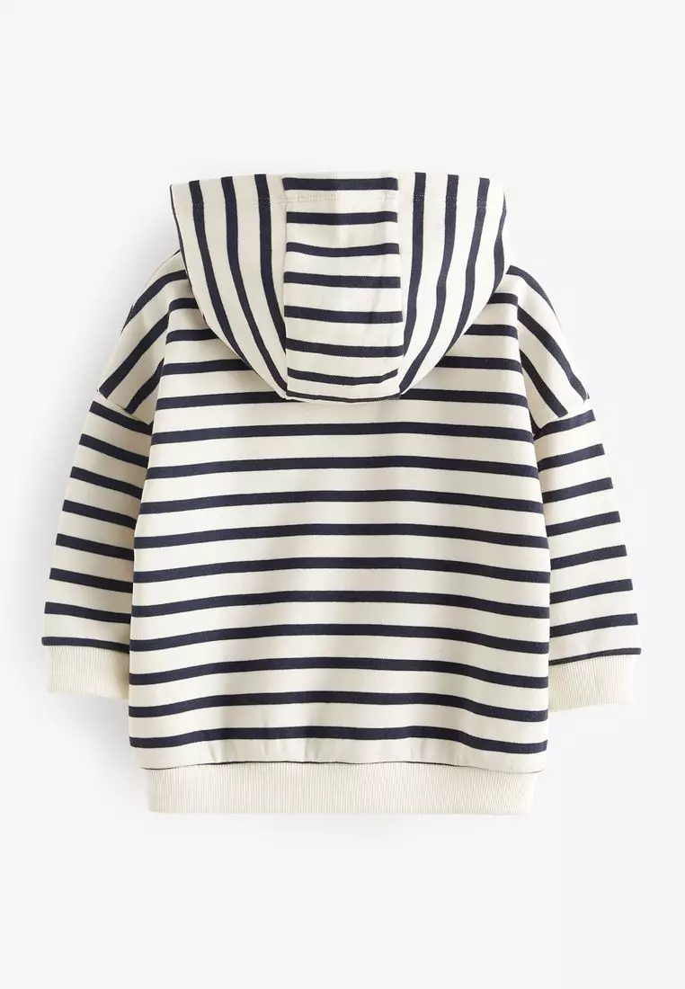 Oversized Zip Through Hoodie