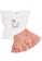 Toffyhouse pink Toffyhouse Magical Colours Top & Skirt Set 7D146KA613A705GS_1