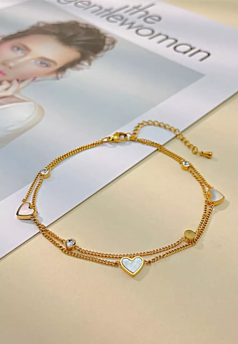 Leg hot sale bangles gold