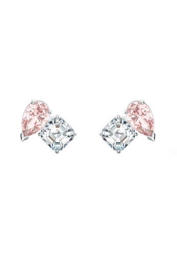 Swarovski pink Attract Soul Pierced Earrings C6B65AC914D04DGS_1