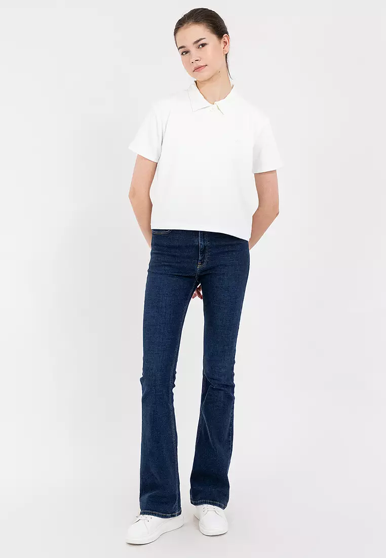 Ladies Boxy Fit Polo Shirt