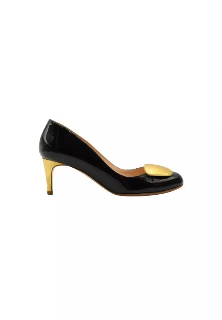 Rupert Sanderson Pre Loved RUPERT SANDERSON Black Patent Leather