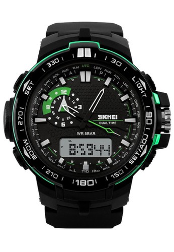 Jual Digitec Skmei - Jam Tangan Pria - Black - Resin Strap 