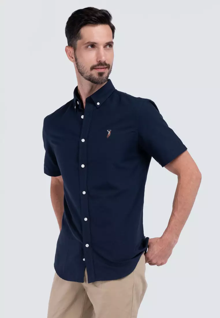Polo Haus - Men’Cotton Plain Regular Fit Short Sleeve