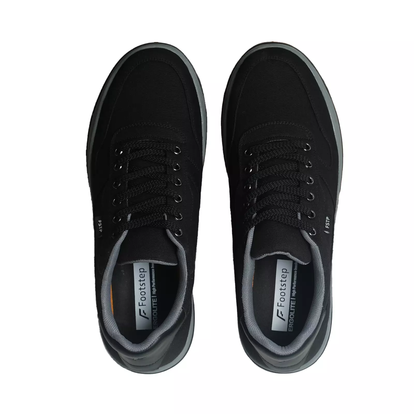 Footstep Footwear Sepatu Pria Sneakers Apollo Misty Black Original Shoes